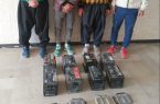 دستگیری باند سارقان قطعات خودرو در مریوان