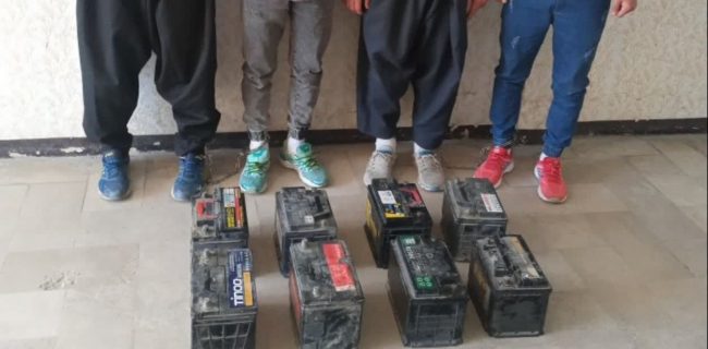 دستگیری باند سارقان قطعات خودرو در مریوان
