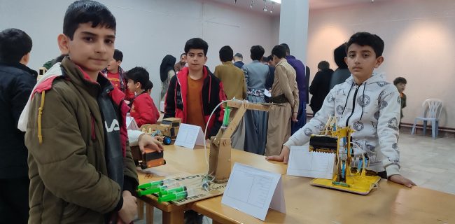 اولین جشنواره مسابقات رباتیک در شهرستان مریوان برگزار شد+تصاویر