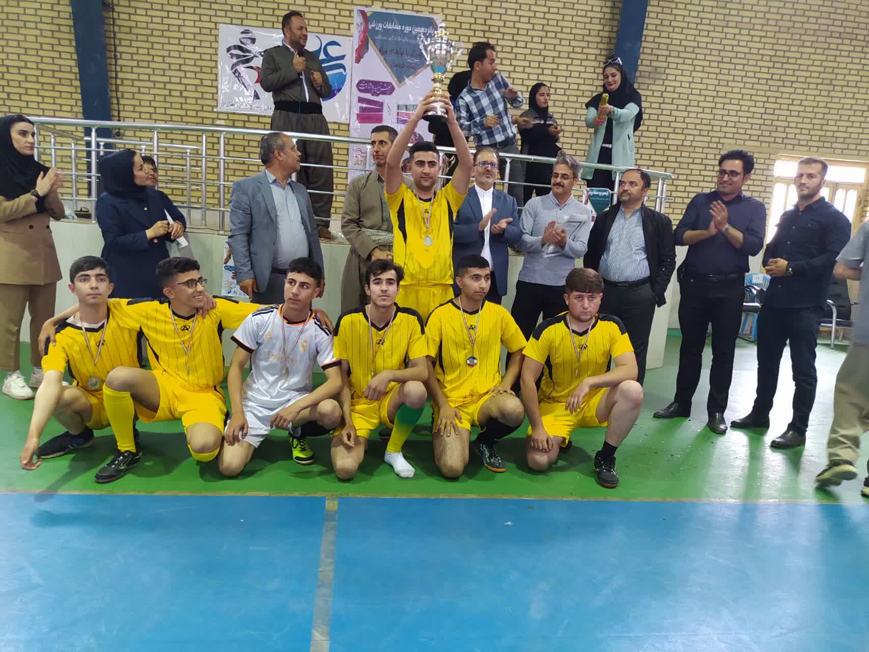 برترین‌های ورزشی آموزش و پرورش استثنایی کردستان معرفی شدند