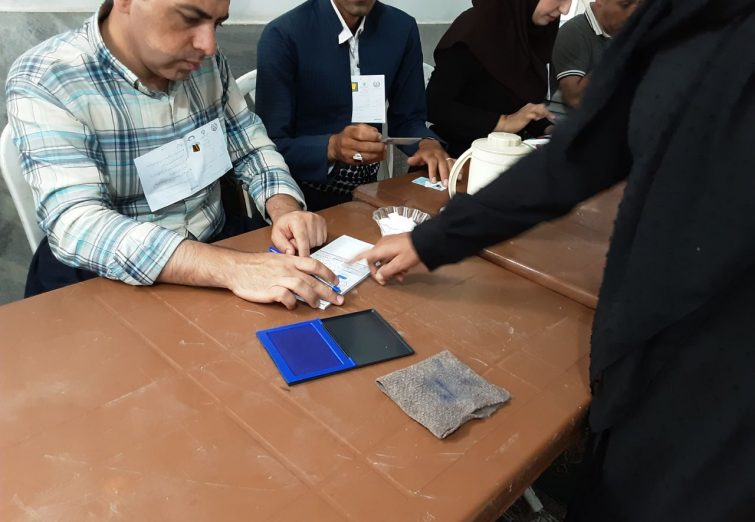 حضور مردم مریوان در دور دوم انتخابات ریاست‌جمهوری