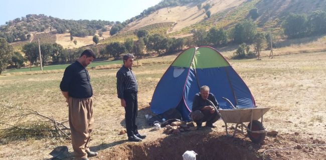 رفع مشکل کم آبی روستای انجیران پس از ۱۰ سال