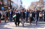 نمازگزاران مریوانی در راهپیمایی «جمعه نصر» شرکت کردند