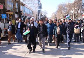 گزارش تصویری؛ راهپیمایی مردم مریوان در جمعه نصر