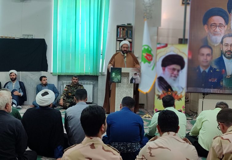 اولین سالگرد شهدای خدمت در مریوان برگزار شد