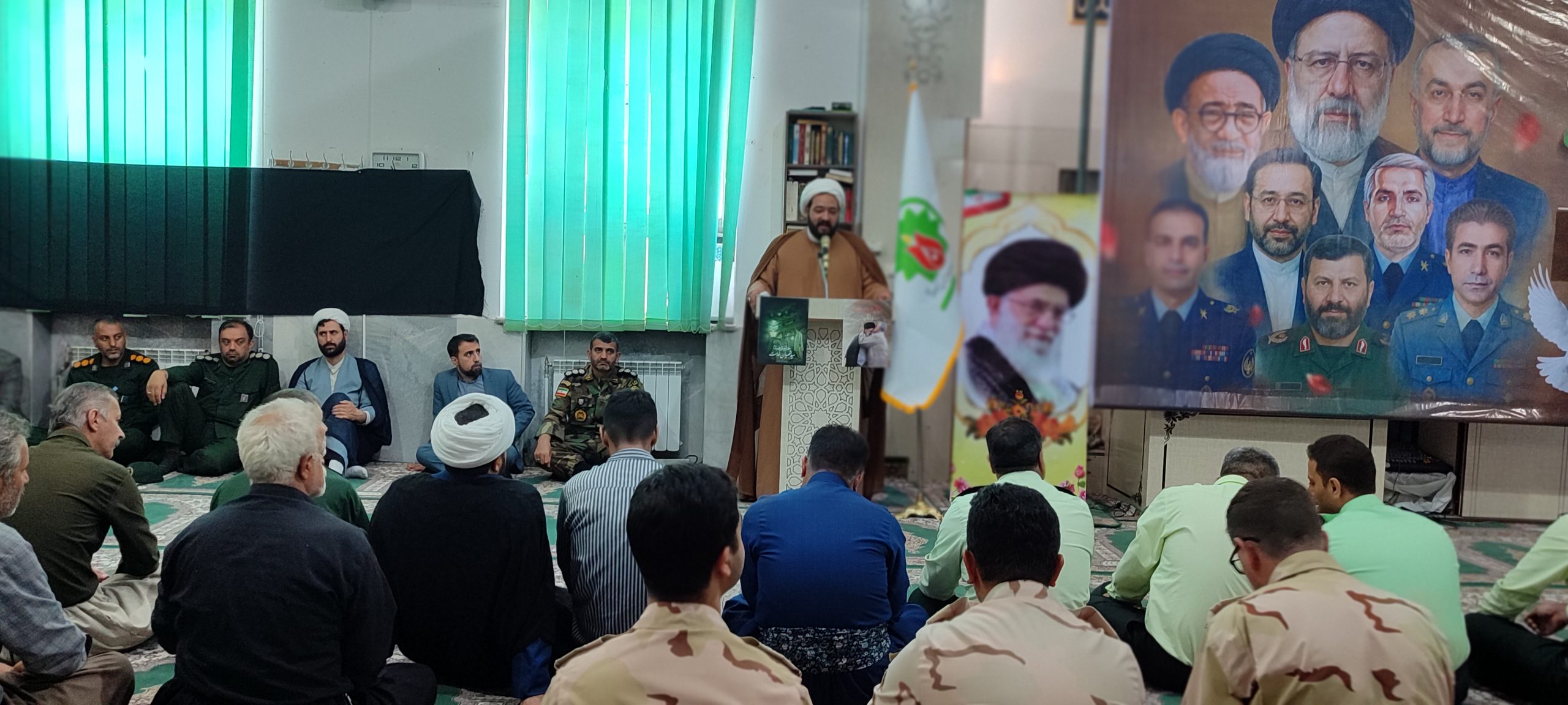اولین سالگرد شهدای خدمت در مریوان برگزار شد