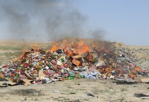 معدوم هزار و ۵۰۰ کیلوگرم مواد غذایی و آرایشی فاسد