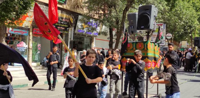 مراسم عزاداری عاشورای حسینی در مریوان