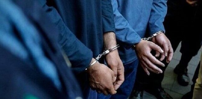 باند اراذل و اوباش در مریوان به دام پلیس افتاد
