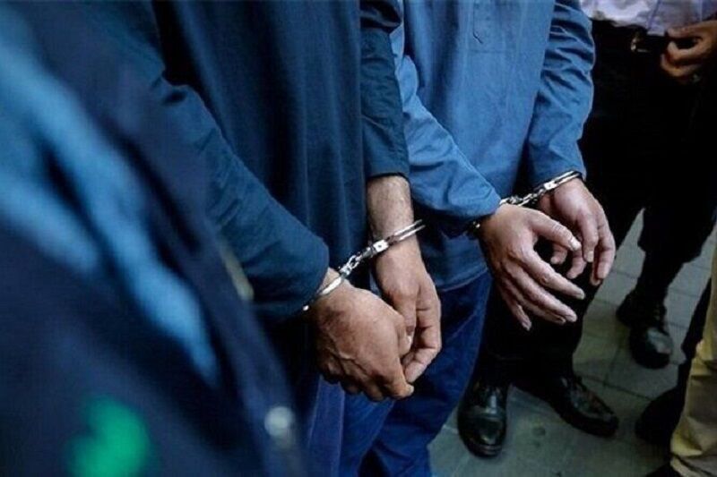 باند اراذل و اوباش در مریوان به دام پلیس افتاد