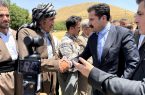 گزارش تصویری| معاون رئیس‌جمهور وارد روستای اسلام‌دشت مریوان شد
