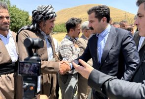 گزارش تصویری| معاون رئیس‌جمهور وارد روستای اسلام‌دشت مریوان شد