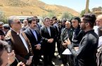 معاون رئیس‌جمهور از روستای سیور مریوان بازدید کرد