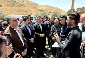 معاون رئیس‌جمهور از روستای سیور مریوان بازدید کرد