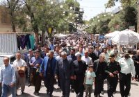 فیلم؛ فریاد مردم مریوان در حمایت از فلسطین