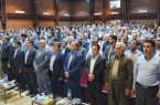 تودیع و معارفه مدیر جدید با همکاری جامعه فرهنگی و مسئولین