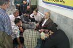 برگزاری میز خدمت ادارات در مسجد جامع شهر مریوان
