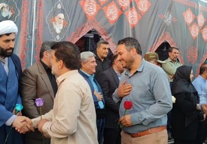 مراسم باشکوه استقبال از زائران اربعین حسینی در مریوان
