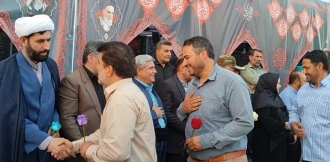 مراسم باشکوه استقبال از زائران اربعین حسینی در مریوان