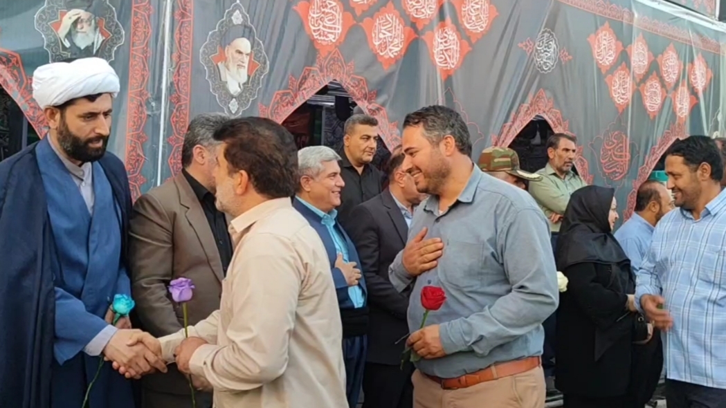مراسم باشکوه استقبال از زائران اربعین حسینی در مریوان