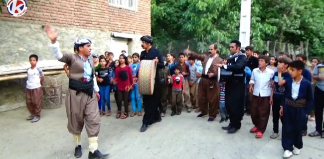 مراسم سنتی «میر نوروزی» در مریوان