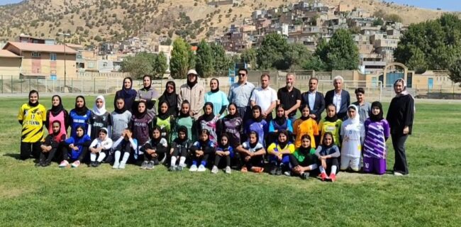 اردوی تیم ملی فوتبال بانوان در مریوان برگزار شد