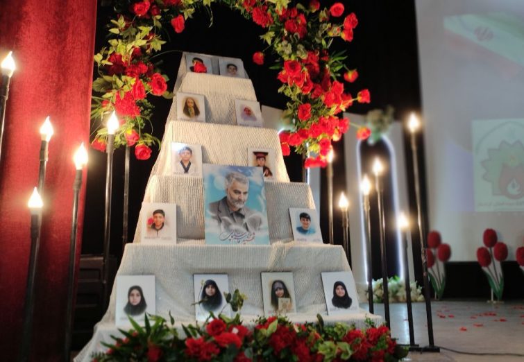 دلتنگی دختر شهید، بغض دل‌ها را شکست