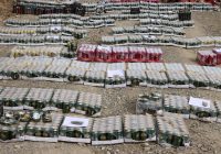 بیش از ۴۰هزار لیتر مشروبات الکلی در نوار مرزی مریوان منهدم گردید