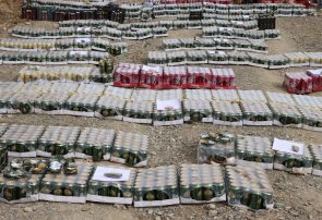 بیش از ۴۰هزار لیتر مشروبات الکلی در نوار مرزی مریوان منهدم گردید