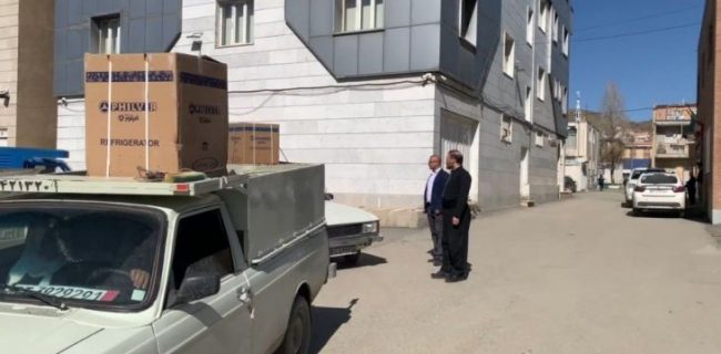 ۲۵۰ قلم لوازم ضروری میان مددجویان مریوان توزیع شد