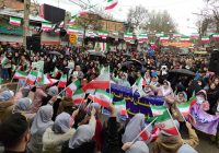 حضور باشکوه مردم شهرستان مریوان در راهپیمایی ۲۲ بهمن