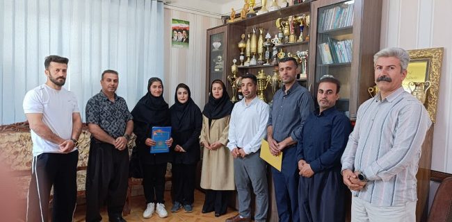 تجلیل از ۲ بانوی ورزشکار مریوانی