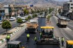 عملیات آسفالت بلوار کردستان کانی‌دینار آغاز شد