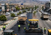 عملیات آسفالت بلوار کردستان کانیدینار آغاز شد عملیات آسفالت بلوار کردستان کانیدینار آغاز شد