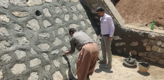 عملیات مرمت و بازسازی سازه‌های آبخیزداری در حوزه گاران شروع شد