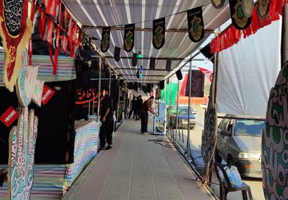 آمادهسازی مواکب در مرز باشماق جهت میزبانی از زائران اربعین