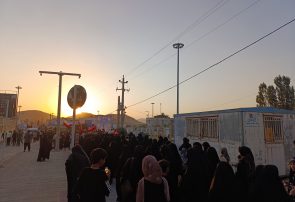 پیاده‌روی جاماندگان اربعین در مریوان