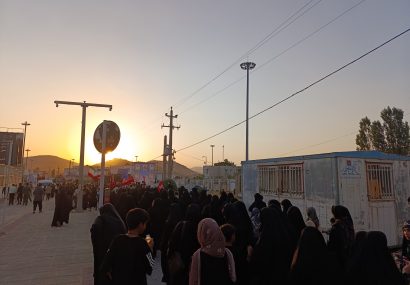 پیادهروی جاماندگان اربعین در مریوان