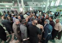 برپایی میز خدمت ادارات در مسجد جامع مریوان برپایی میز خدمت ادارات در مسجد جامع مریوان