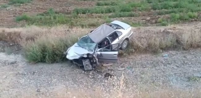 تصادف زنجیرهای در محور مریوان-سنندج با ۹ مصدوم تصادف زنجیرهای در محور مریوان-سنندج با ۹ مصدوم