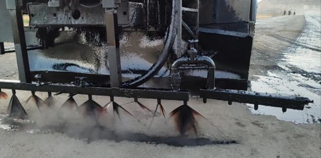 آسفالت‌ریزی کمربندی غربی مریوان آغاز شد