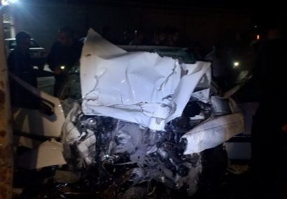 یک نفر در تصادف زیر پل دانشگاه آزاد مریوان جان باخت