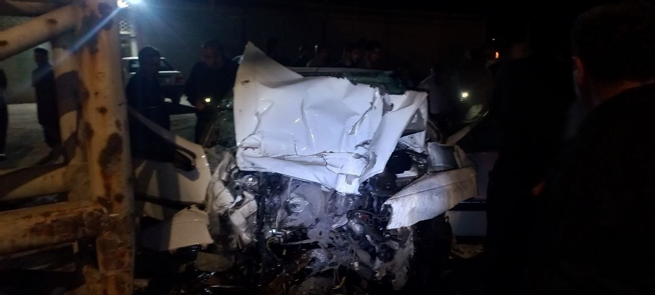 یک نفر در تصادف زیر پل دانشگاه آزاد مریوان جان باخت یک نفر در تصادف زیر پل دانشگاه آزاد مریوان جان باخت