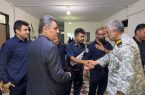 تجلیل فرماندار و فرمانده سپاه مریوان از مجاهدت‌های آتش‌نشانان