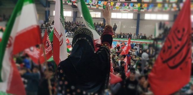 حضور حماسی و پرشور مردم مریوان در رزمایش «جان‌فدا»
